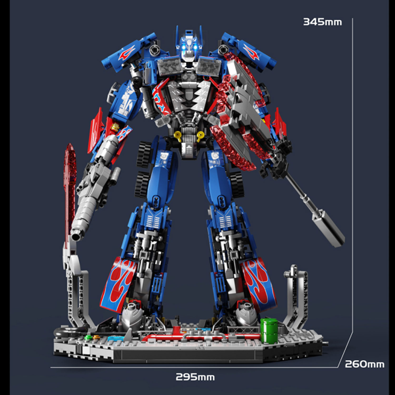 Tuole 6006 Transformers Optimus Prime 1