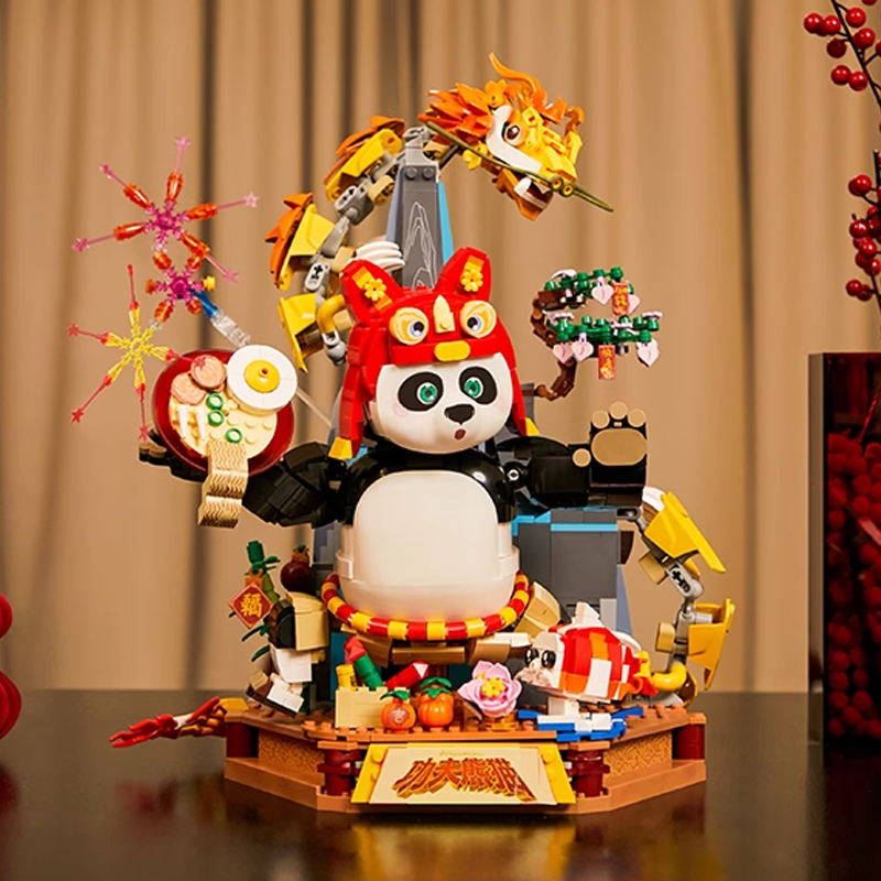 Pantasy 86504 The Kung Fu Panda Dragon Warrior Chinese Culture 4