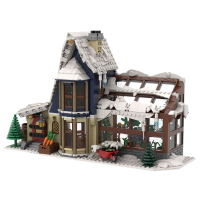 letbricks moc 126301 winter hous 1