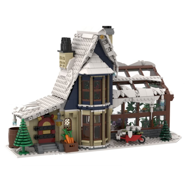 letbricks moc 126301 winter hous