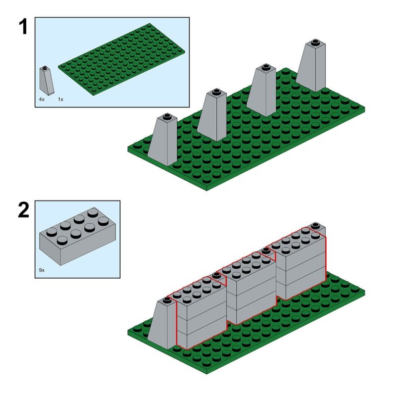 LEPIN™ Land Store – World of Best LEPIN™ Block Sets and More 112 115pcs set medieval modular wall