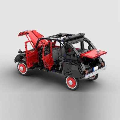 letbricks moc 152745 citroen 2cv 2